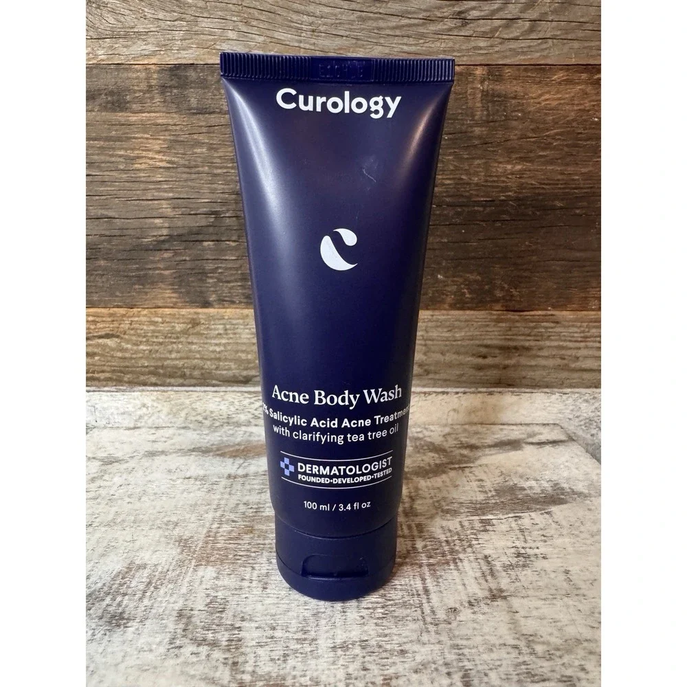 Curology Acne Body Wash 3.4‎ Fl Oz Salicylic Acid & Yea Tree Oil Sealed